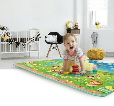 [宗剛零售/批發] SGS幼兒安全認證 大型加寬遊戲墊 嬰兒爬行墊 雙面地墊