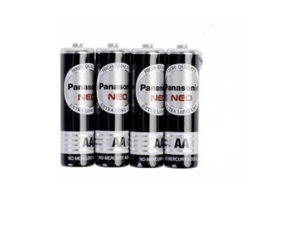 Panasonic  3號、4號碳鋅電池  4入