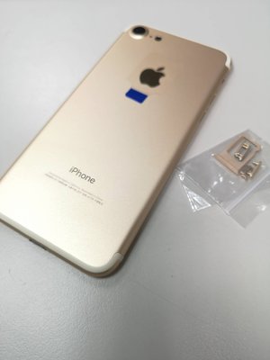 【保固一年?原廠背蓋】Apple iphone 7 原廠背蓋 背殼 手機殼 贈手工具(含側按鍵)–金色 iphone7