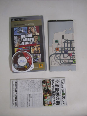 PSP 俠盜獵車手 自由城故事 英文版 Grand Theft Auto Liberty City