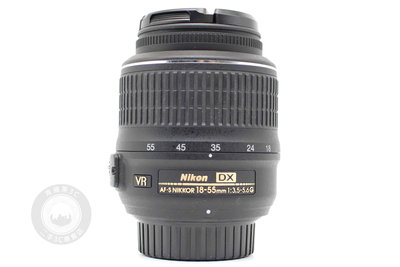 【台南橙市3C】NIKON AF-S 18-55MM F3.5-5.6 G DX VR 二手鏡頭 標準鏡 #88290