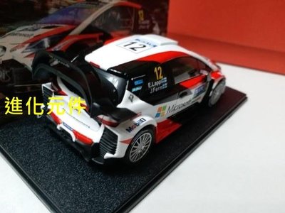 Spark 1 43 豐田雅力士賽車模型 Toyota Yaris WRC Finland 2017