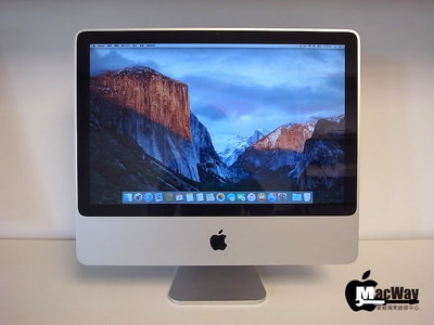 『售』麥威 iMac 20吋 Early 2008 2.4G RAM 3GB ATI 2400XT 500G HDD