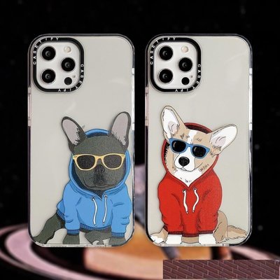 Iphone 手機殼, corgi 和鬥牛犬, 適用於 iPhone6iPhone7iPhone8iPhoneXi Y1810