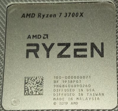 r7 3700X AMD Ryzen 7 3700X(現貨)
