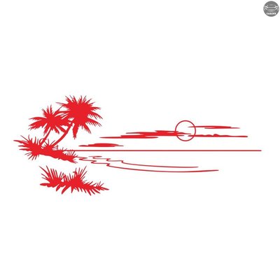 大型沙灘冒險車貼紙 RV 露營者通用車身貼紙, 用於 RV 汽車裝飾露營者貼花貼紙汽車車身窗戶貼花-新款221015