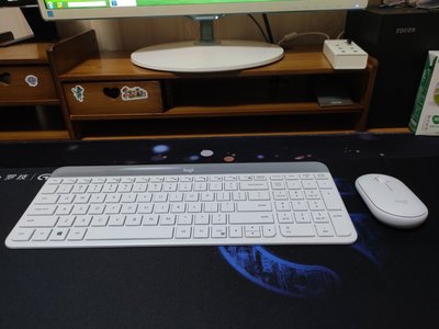 下殺-鍵盤羅技電腦鍵盤鼠標套裝 MK470無聲靜音鍵鼠套臺式筆記本辦公便攜女