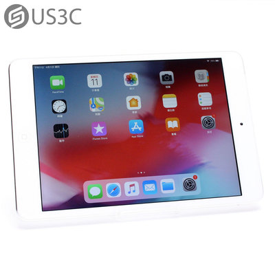 【US3C-台南店】【一元起標】台灣公司貨 Apple iPad mini 2 128G WiFi+LTE 7.9吋 Retina顯示器 A7晶片 二手平板