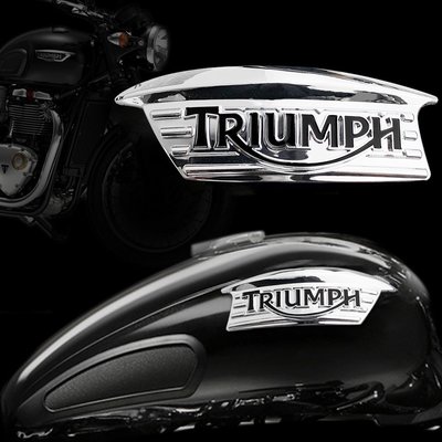TIGER ROCKET STREET BONNEVILLE 機車油箱車身貼紙 凱旋徽章標誌 Triumph 750