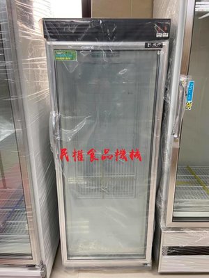 【民權食品機械】瑞興302L單門冷藏展示冰箱/飲料櫃/冷藏玻璃櫃/320