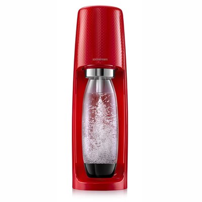 【大頭峰電器】Sodastream SPIRIT 摩登簡約氣泡水機 - 光澤紅