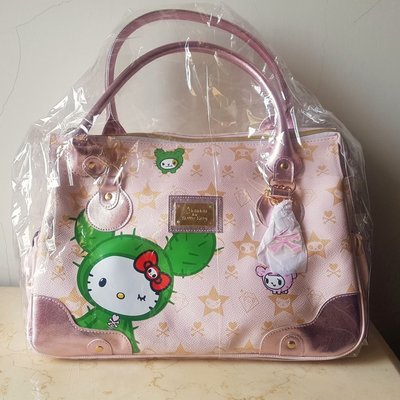 日本(SANRIO) tokidoki for Hello Kitty BOSTON BAG (SANDY PINK)【尺寸：大】(賣場另有小尺寸)【換季優惠】