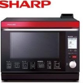 SHARP 夏普 31L 日本製HEALSIO水波爐(紅) AX-WP5