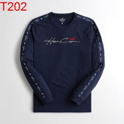 【西寧鹿】Hollister Co. Hollister HCO 男生 長袖T恤 絕對真貨 可面交 T202