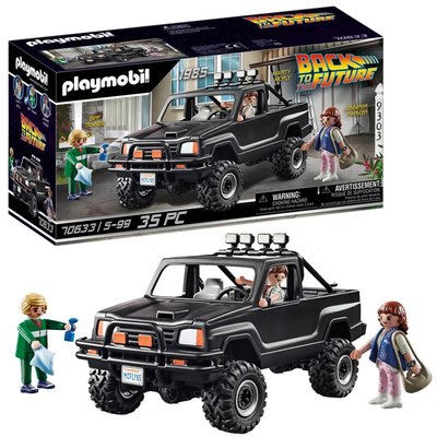 回到未來 【德國玩具】 正版 摩比人 Marty的皮卡 越野車 playmobil ( LEGO 最大競爭對手)