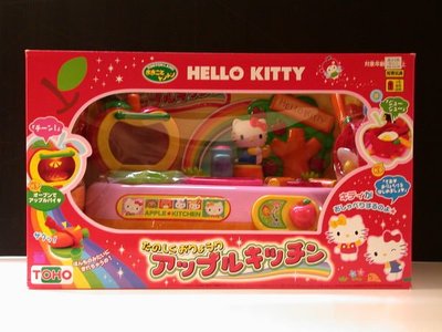 《HELLO KITTY》Hello Kitty 蘋果廚房組（KT蘋果廚房）