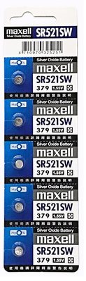 日本 Maxell 公司貨 1.5V 鈕扣電池 SR521SW 水銀電池 電池 鈕扣電池