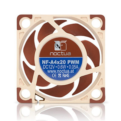 機箱貓頭鷹(Noctua)  NF-A4x20 PWM 4CM機箱散熱風扇CPU風扇機殼