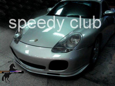 Speedy~競速空力套件 Porsche 996 986 Boxster gt2 前保桿 含通風網 塑膠製()
