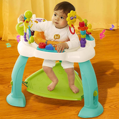 匯樂嬰兒跳跳椅6個月以上寶寶彈跳椅健身架器嬰幼兒早教哄娃玩具