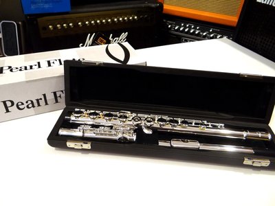 【現代樂器】免運！全新日本 Pearl PF-500 鍍銀長笛(公司貨附原廠袋) PF500
