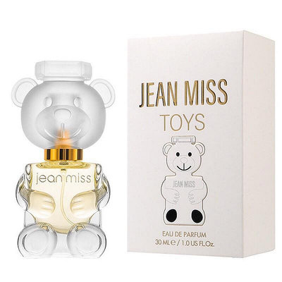 小熊香水 香水 淡香水 明天寄 JEAN MISS 可愛小熊造型瓶身 30ml淡香水