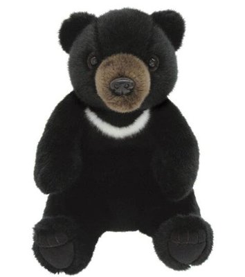 17565c 日本進口 限量品 好品質 柔順 黑熊小熊熊 抱枕擺件絨毛娃娃玩偶布偶送禮禮品