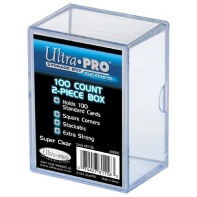 (全新品)美國 Ultra PRO 100張裝卡盒 缺貨中