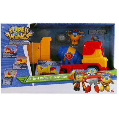 Super Wings 3合一工程車基地組 AL37406 超級飛俠