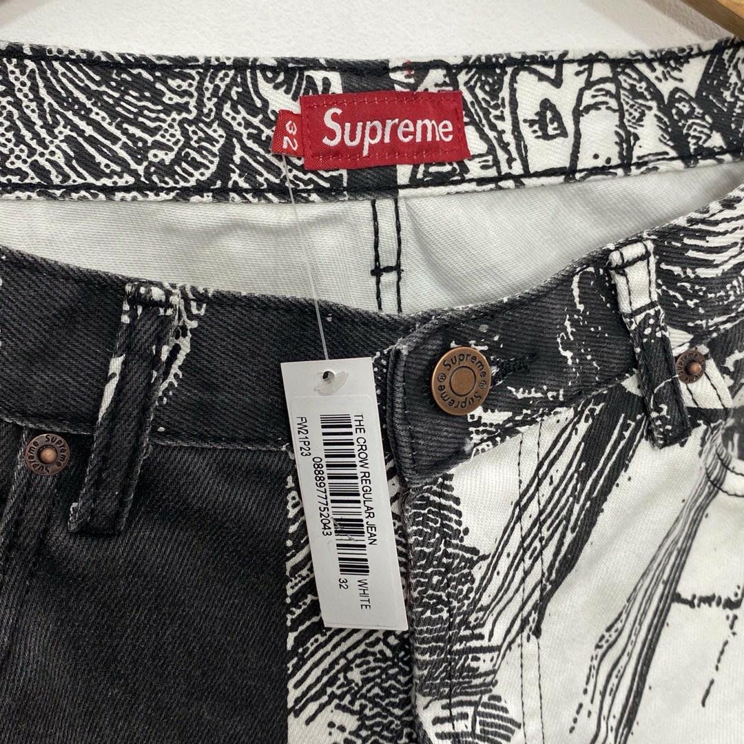 烏鴉牛仔褲Supreme 21FW The Crow Regular Jean | Yahoo奇摩拍賣