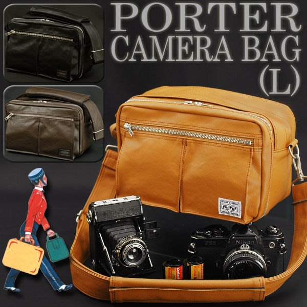 樂樂日貨】代購吉田PORTER FREE STYLE CAMERA BAG L 單眼相機包707