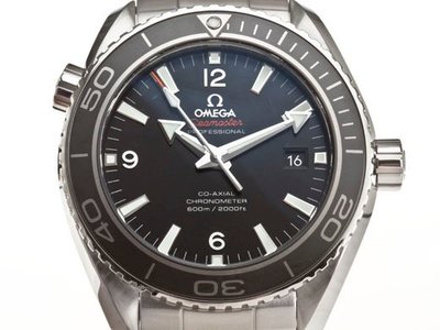 Omega 歐米茄 Planet Ocean 600米不鏽鋼潛水腕錶-44MM