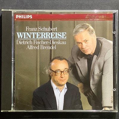 企鵝三星/Schubert舒伯特-冬之旅 Fischer-Dieskau迪斯考/男中音 Brendel布蘭德爾/鋼琴 1986年老日本版無ifpi