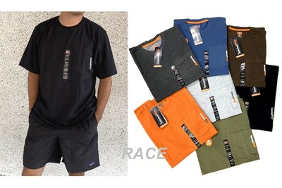 【RACE】TIMBERLAND PRO 口袋 T恤 短袖 工裝 美版 5.9OZ 黑 軍綠 灰 深灰 橘 藍 咖啡