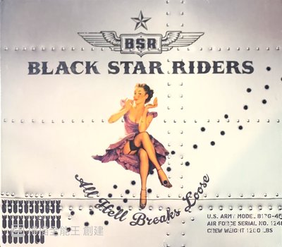 【搖滾帝國】美國搖滾(Hard Rock)樂團BLACK STAR RIDERS CD+DVD 13年digi版進口專輯