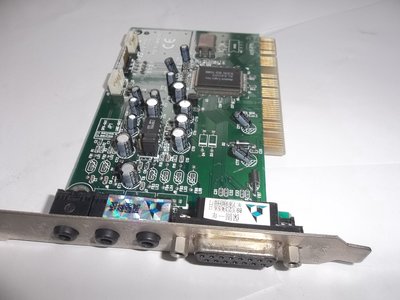 PCI介面,音效卡,頂堅科技,ALS400晶片,良品