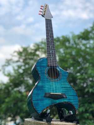 Enya(恩雅)五週年紀念款 E5 虎紋楓木全單ukulele 烏克麗麗 小吉他 iUke愛烏客強力推薦