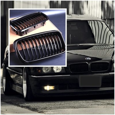 *佑達* 寶馬 BMW 7系列 大7 E38 亮黑水柵 改裝專用高品質 水柵 大鼻頭 水箱柵 水箱罩