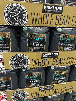 COSTCO好市多代購 Kirkland Signature 科克蘭有機哥倫比亞咖啡豆 907公克