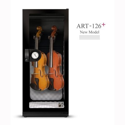 收藏家 ART-126+ (✚)小提琴中提琴專用防潮箱《附防碰撞保護墊》外尺寸:寬40cm x 高95cm x深41cm