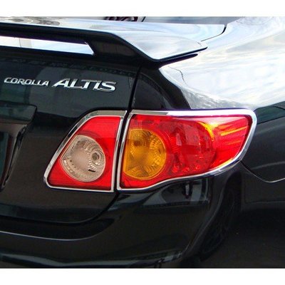 【JR佳睿精品】Toyota 豐田 Altis 10代 08-10年 鍍鉻尾燈框 後燈框 改裝 精品 配件 台灣製