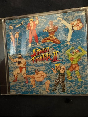 街頭霸王2/Street Fighter 2日本原裝PC遊戲光碟片/全新未拆封/遊戲光碟片/《宥軒文獻》D01