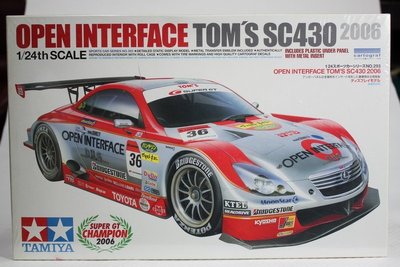 【統一模型玩具店】TAMIYA《2006OPEN INTERFACE TOM'S SC430》 1:24 # 24293