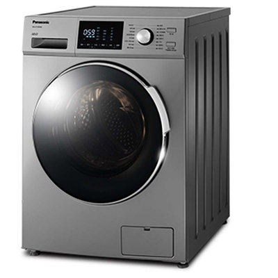Panasonic國際 12KG 滾筒式洗衣機(晶漾銀) *NA-V120HW-G*