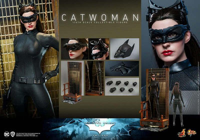 金錢貓雜貨 全新  Hot toys  MMS627 黑暗騎士 安海瑟薇 貓女 Catwoman