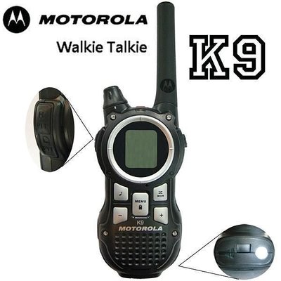 停產《實體店面》MOTOROLA 摩托羅拉 K9 免執照 靜音碼 震動警示 QT雜訊過濾功能 無線電對講機