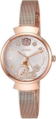 日本正版 SEIKO 精工 WIRED f AGEK747 懶懶熊 拉拉熊 小雞 女錶 手錶 日本代購