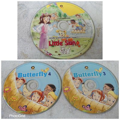 【彩虹小館】Y08兒童CD~Butterfly 3.4+Little Sun 4~CIRAFFE