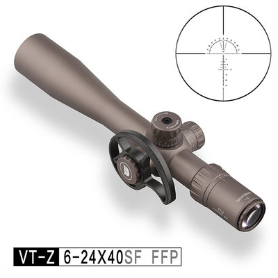 【BCS生存遊戲】DISCOVERY 發現者 VT-Z 6-24X40SF 短前置 狙擊鏡 瞄準鏡 沙色-DI8310