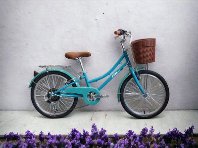 ML 美騎樂 shimano 6速 20吋 淑女腳踏車 自行車 單車 兒童自行車 牛奶車 20吋腳踏車 ML-206